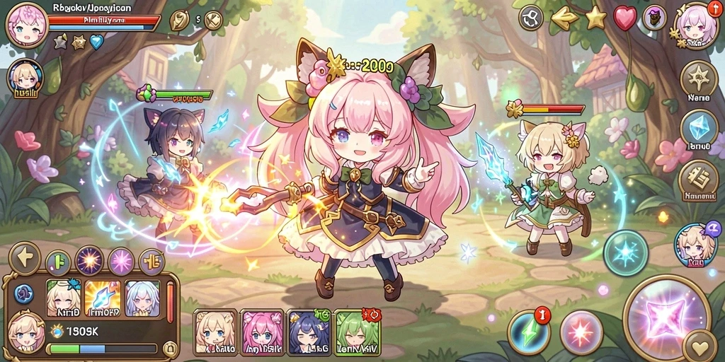 Pertarungan seru dalam mode multiplayer yang kompetitif.