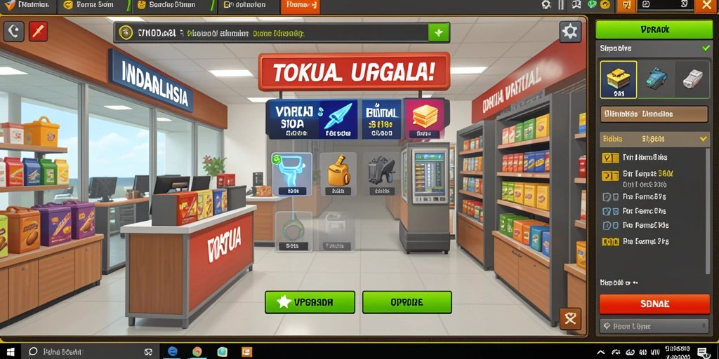 Screenshot menampilkan berbagai bonus yang tersedia untuk pemain.