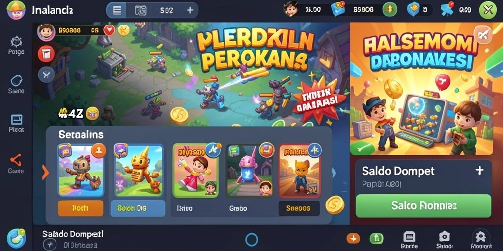 Tampilan level baru yang menantang dan kreatif.