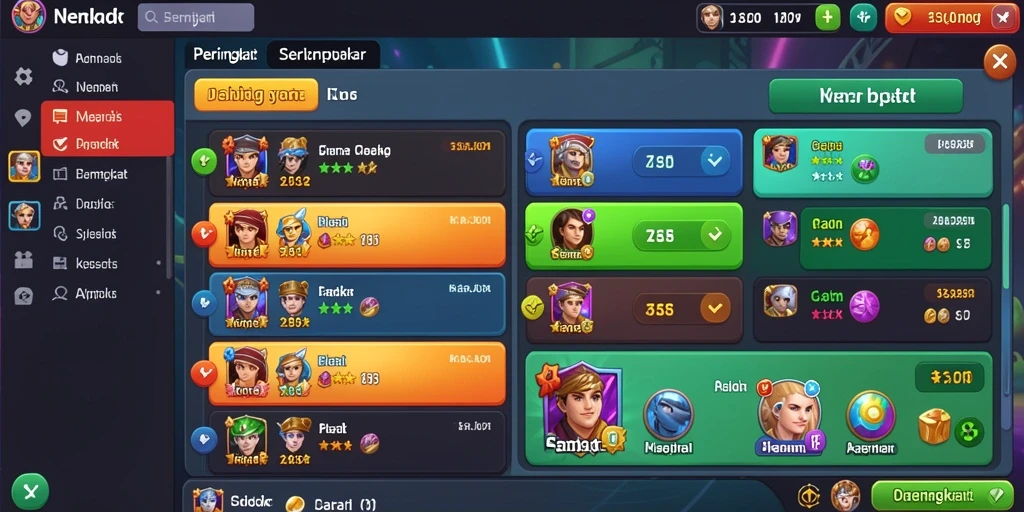 Sistem rewards yang memuaskan dan menarik.