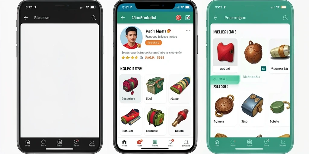 Level petualangan penuh tantangan dan rintangan.