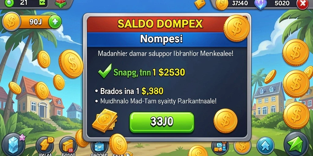 Momen seru saat menang di level sulit.