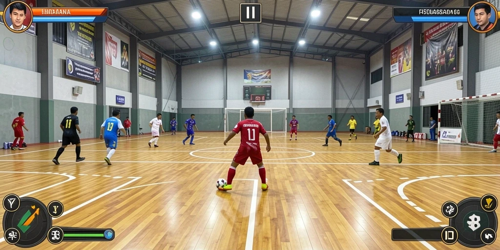 Grafik yang memukau dengan detail nyata.