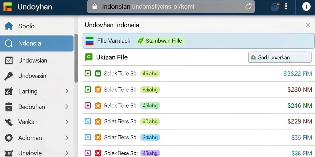 Antarmuka pengguna yang intuitif dan mudah dinavigasi.