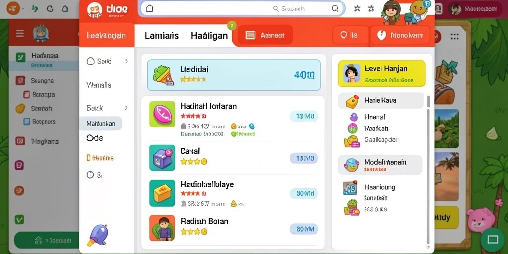 Antarmuka pengguna yang menarik dan intuitif.
