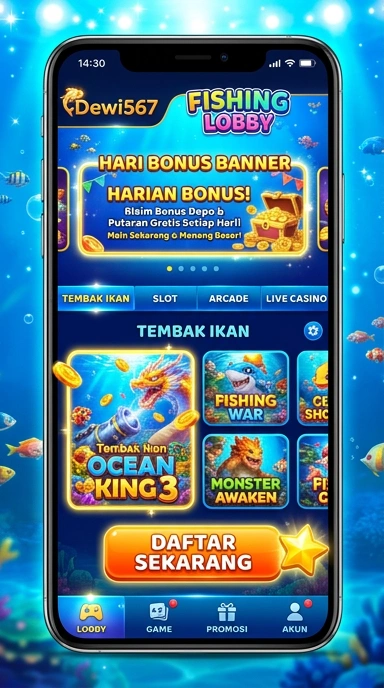 dewi567 — layar beranda